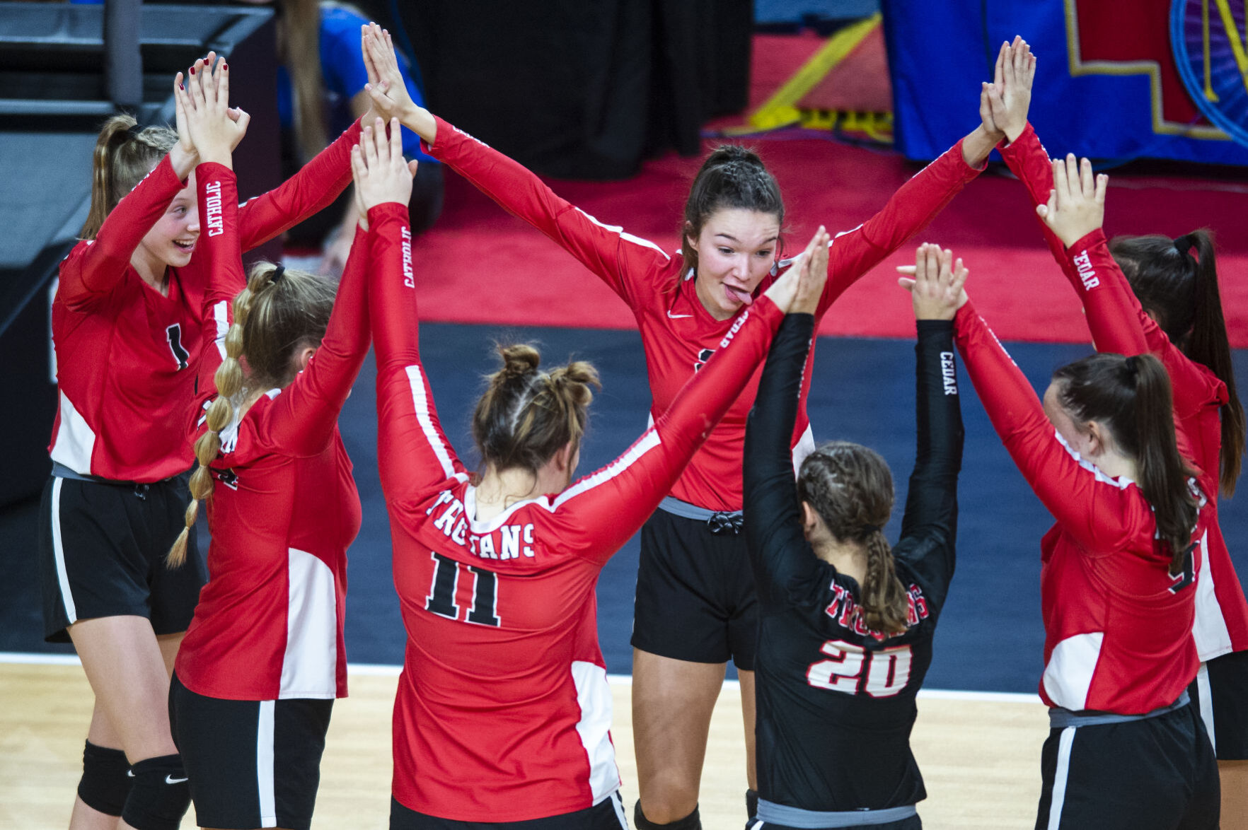 Class D-1 state volleyball, 11.5